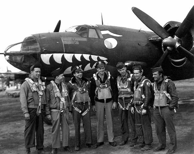 Crew from the 1st Pathfinder Squadron 