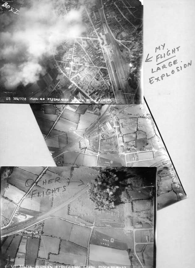 Lavel Marshalling Yard, France, 15 June 1944