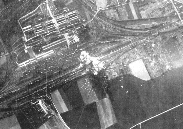 Bretigney Marshelling Yards, Paris, 12 June 1944