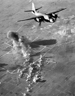 323rd Bomb Group, Martin B-26 Marauder bombing mission