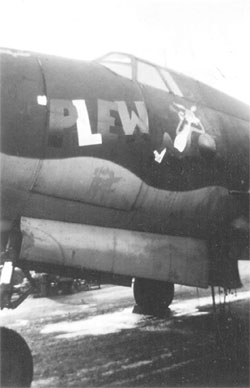 Martin B-26 Marauder names "Plew"