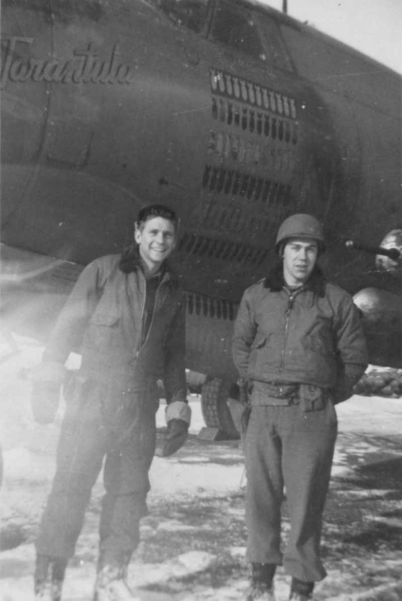 Arthur Blackett and Robert F. Birch, Maraudermen, Bomb Group: 386th, Bomb Squadron: 554th