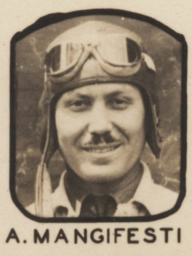 A. Mangifesti, World War II, Airplane Machanic