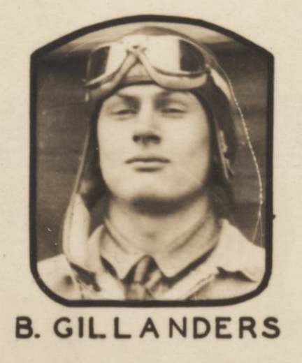 B. Gillanders, World War II, Airplane Mechanic