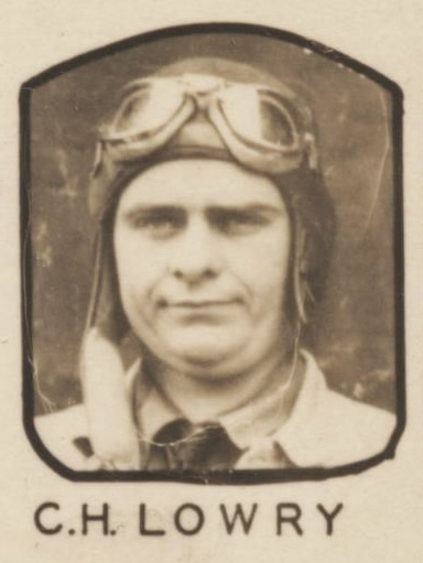 C.H. Lowry, World War II, Airplane Machanic