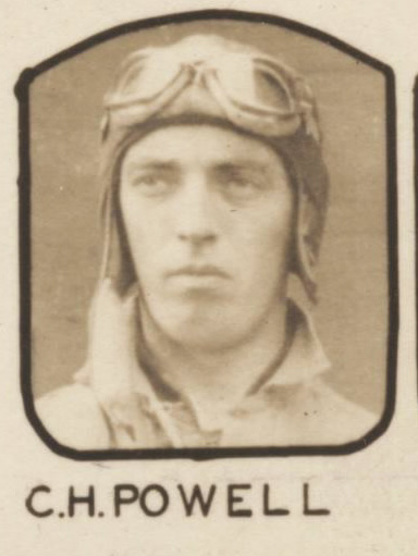 C.D. Powell, World War II, Airplane Machanic
