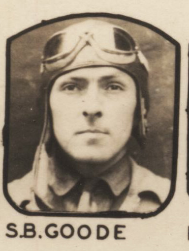 S.B. Goode, World War II, Airplane Machanic