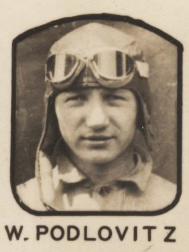 W. Podlovitz, World War II, Airplane Machanic