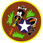 320th Bomb Group, 443rd Bomb Squadron patch insignia