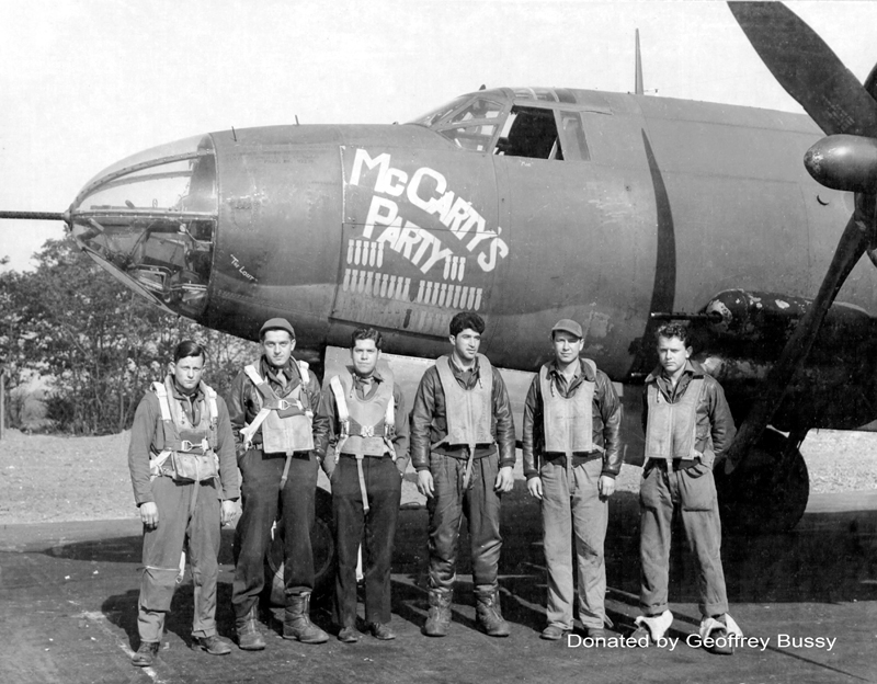 42-95836 391BG 572BS "McCarty's Party", Martin B-26 Marauder