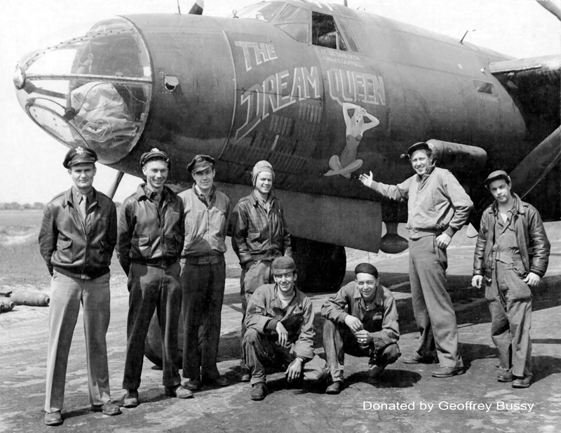 42-95813 391BG 572BS "THE DREAM QUEEN", Martin B-26 Marauder