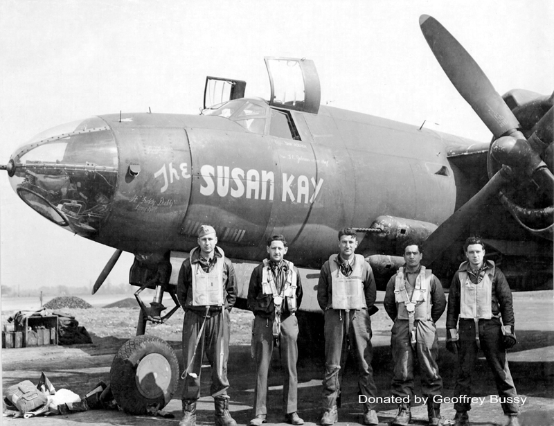 42-95806 391BG 572BS "THE SUSAN KAY", Martin B-26 Marauder